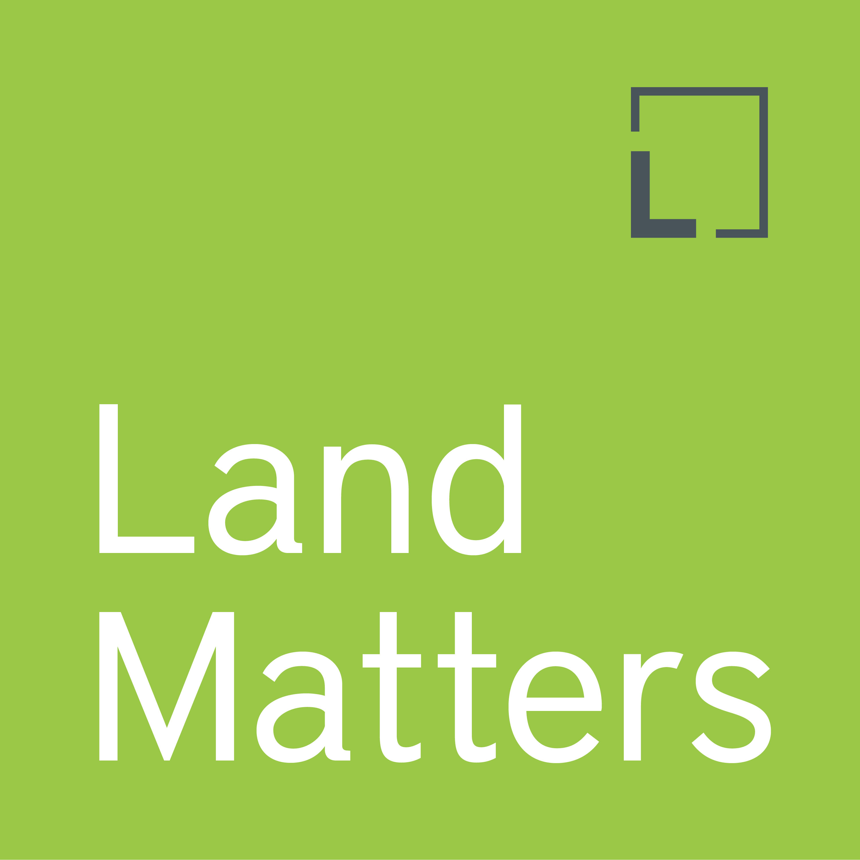 Land Matters podcast logo