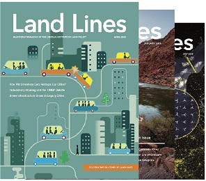Land Lines Magazine covers